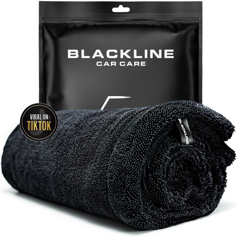 UltraCiera™ - Blacklined Twisted Loop Car Towel